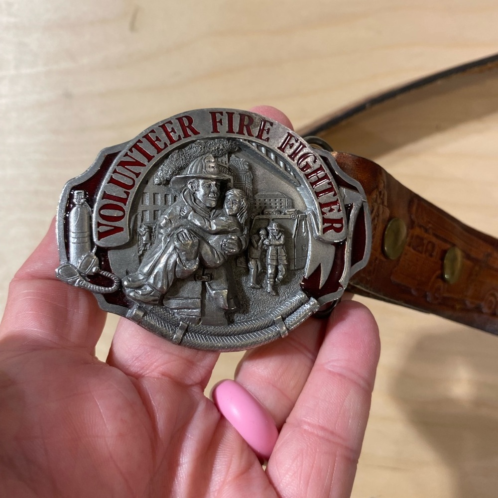 Arroyo Grande Buckle Volunteer Fire Fighter with Belt (AM)